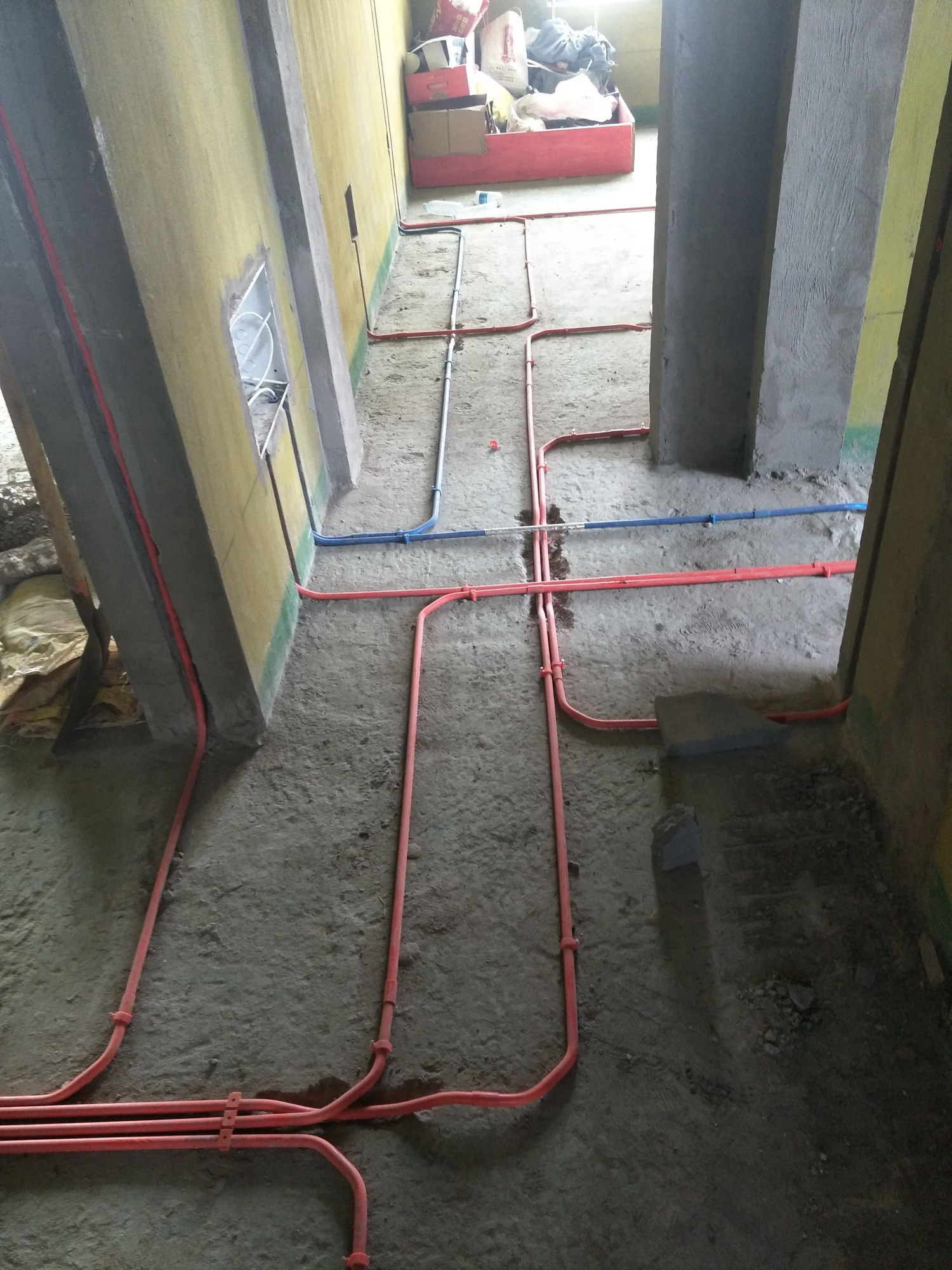 美多现代城施工展示