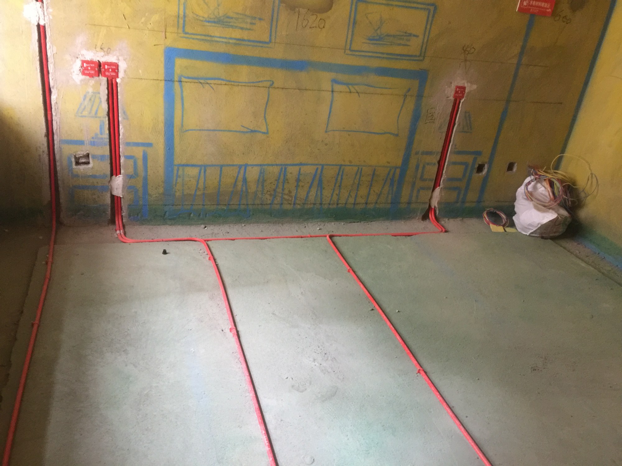 前期施工水电定位